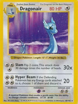 Dragonair (18/102) [Base Set Shadowless Unlimited]