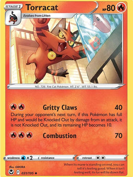Torracat (031/195) [Sword & Shield: Silver Tempest]
