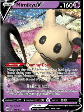 Mimikyu V (068/172) [Sword & Shield: Brilliant Stars]