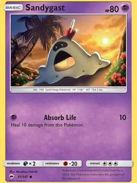 Sandygast (61/147) [Sun & Moon: Burning Shadows]