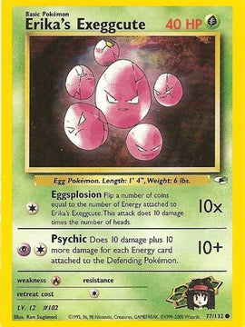 Erika's Exeggcute (77/132) [Gym Heroes Unlimited]