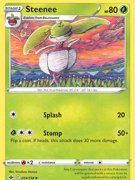 Steenee (014/198) [Sword & Shield: Chilling Reign]