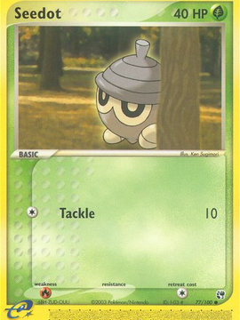 Seedot (77/100) [EX: Sandstorm]