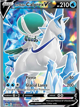 Ice Rider Calyrex V (163/198) [Sword & Shield: Chilling Reign]