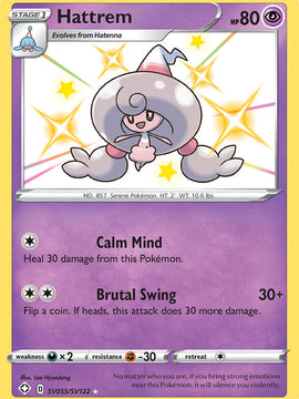 Hattrem (SV055/SV122) [Sword & Shield: Shining Fates]
