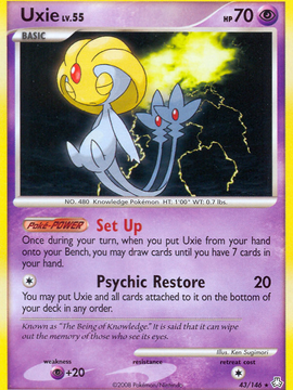 Uxie (43/146) [Diamond & Pearl: Legends Awakened]