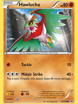 Hawlucha (39/108) [XY: Roaring Skies]