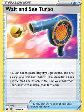 Wait and See Turbo (158/189) [Sword & Shield: Astral Radiance]