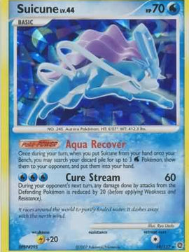 Suicune (19/132) (Cracked Ice Holo) [Diamond & Pearl: Secret Wonders]
