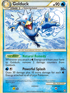Golduck (22/102) [HeartGold & SoulSilver: Triumphant]