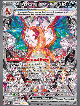Charizard ex (223/197) [Scarlet & Violet: Obsidian Flames]