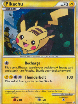Pikachu (HGSS03) [HeartGold & SoulSilver: Black Star Promos]