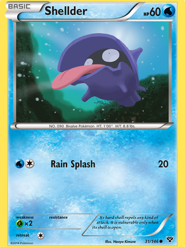 Shellder (31/146) [XY: Base Set]