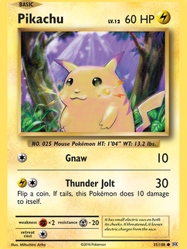 Pikachu (35/108) [XY: Evolutions]