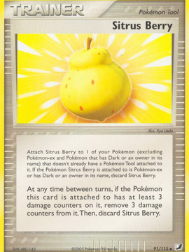Sitrus Berry (91/115) [EX: Unseen Forces]