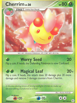 Cherrim (45/130) [Diamond & Pearl: Base Set]