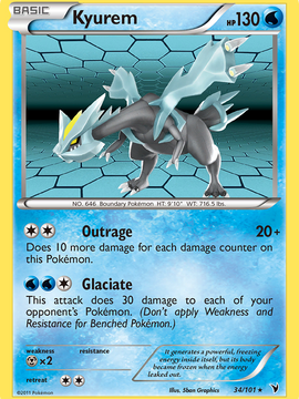 Kyurem (34/101) [Black & White: Noble Victories]
