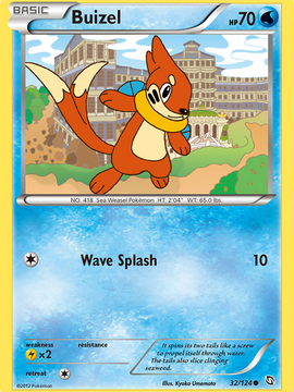 Buizel (32/124) [Black & White: Dragons Exalted]