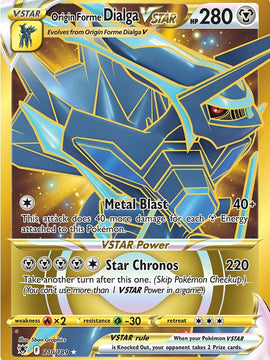 Origin Forme Dialga VSTAR (210/189) [Sword & Shield: Astral Radiance]