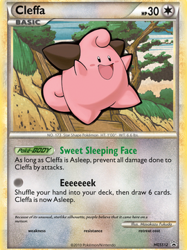 Cleffa (HGSS12) [HeartGold & SoulSilver: Black Star Promos]