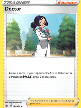 Doctor (134/198) [Sword & Shield: Chilling Reign]