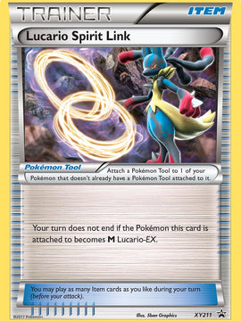 Lucario Spirit Link (XY211) [XY: Black Star Promos]