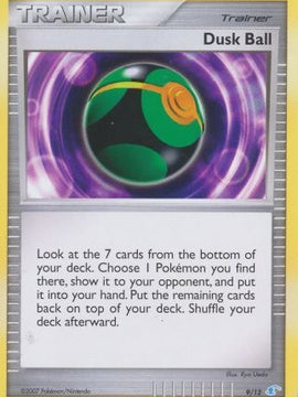 Dusk Ball (9/12) [Diamond & Pearl: Trainer Kit - Manaphy]