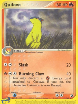 Quilava (51/100) [EX: Sandstorm]