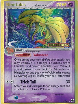 Ninetales (8/101) (Delta Species) (Stamped) [EX: Dragon Frontiers]