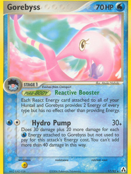 Gorebyss (17/92) [EX: Legend Maker]