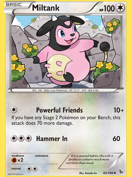 Miltank (83/106) [XY: Flashfire]