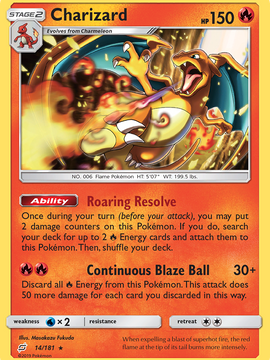 Charizard (14/181) [Sun & Moon: Team Up]