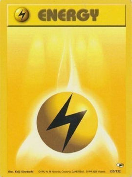 Lightning Energy (130/132) [Gym Heroes Unlimited]