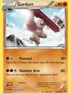 Gurdurr (66/146) [XY: Base Set]
