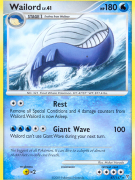 Wailord (47/147) [Platinum: Supreme Victors]