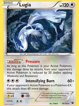 Lugia (78/124) [XY: Fates Collide]