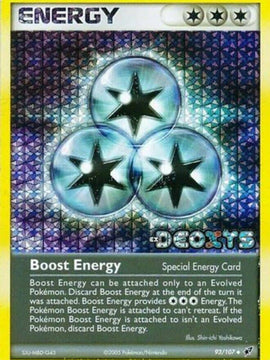 Boost Energy (93/107) (Stamped) [EX: Deoxys]