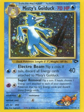 Misty's Golduck (12/132) [Gym Challenge Unlimited]