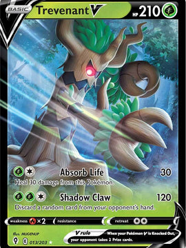 Trevenant V (013/203) [Sword & Shield: Evolving Skies]