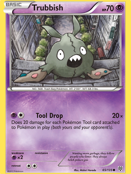 Trubbish (65/135) [Black & White: Plasma Storm]