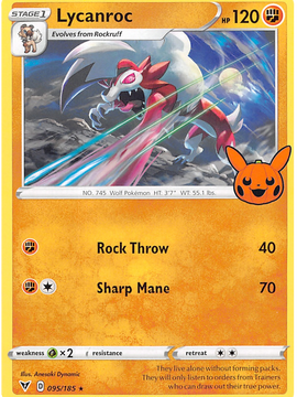 Lycanroc (095/185) [Trick or Trade 2023]