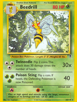 Beedrill (20/110) [Legendary Collection]