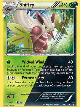 Shiftry (11/114) [XY: Steam Siege]