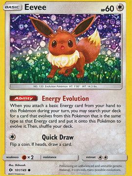 Eevee (101/149) (General Mills Promo) [Sun & Moon: Base Set]