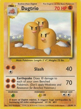 Dugtrio (19) [Base]