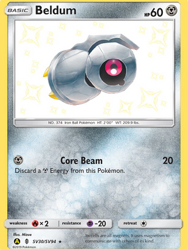 Beldum (SV30/SV94) [Sun & Moon: Hidden Fates - Shiny Vault]