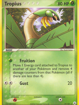 Tropius (27/101) [EX: Hidden Legends]