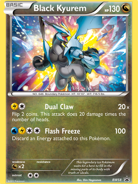 Black Kyurem (BW58) [BW Black Star Promos] Holofoil