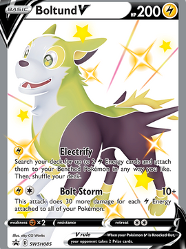 Boltund V (SWSH085) [Sword & Shield: Black Star Promos]