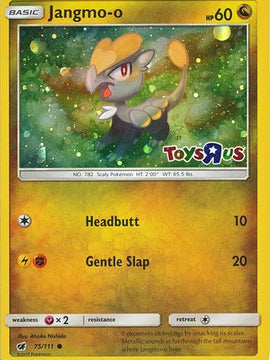 Jangmo o (75/111) (Toys R Us Promo) [Sun & Moon: Crimson Invasion]